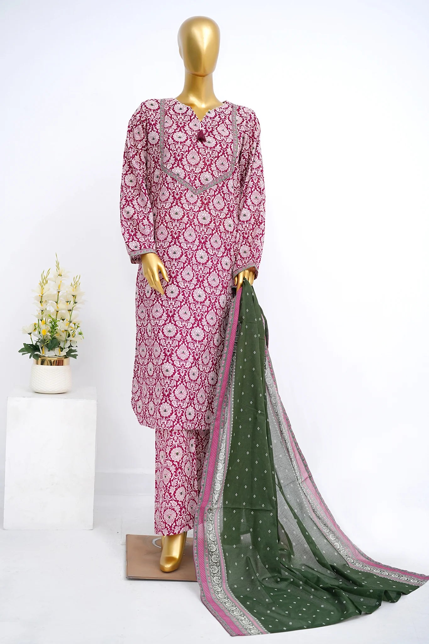 BIN SAEED | Stitched 3 Piece Printed Lawn Collection