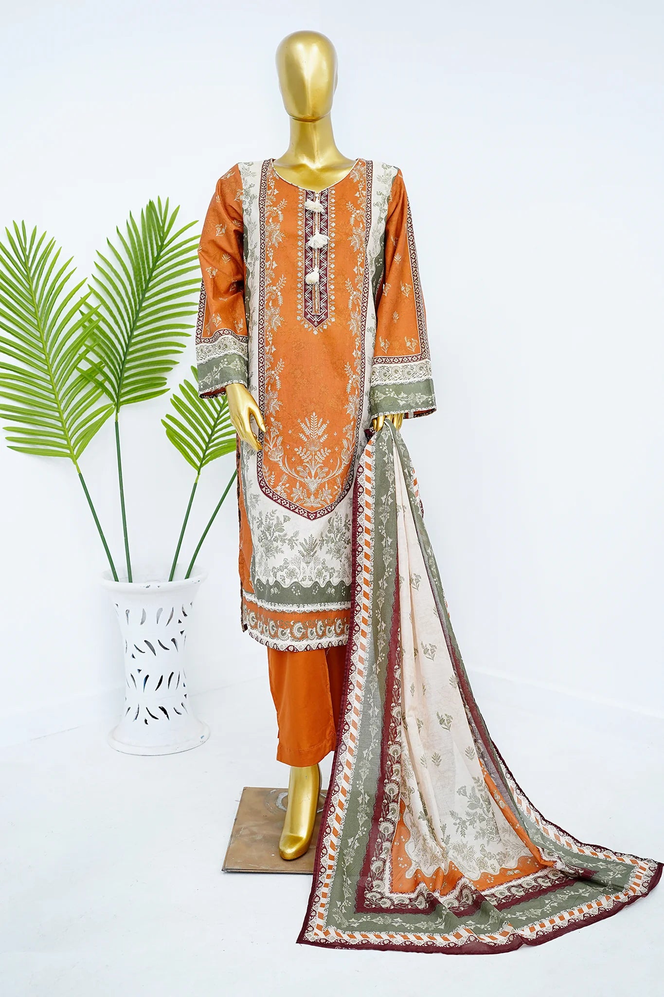 BIN SAEED | Stitched 3 Piece Printed Lawn Collection