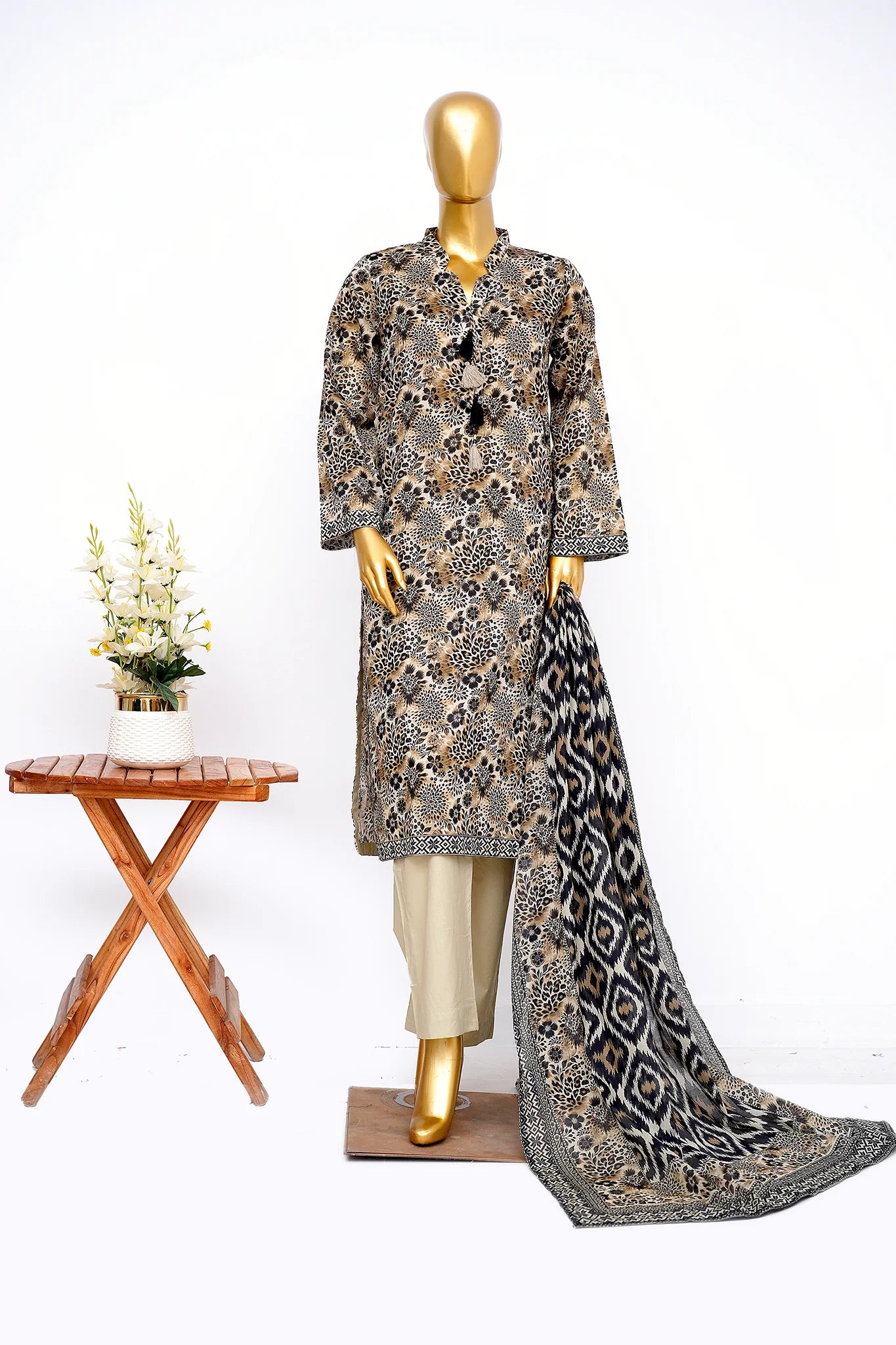 BIN SAEED | Stitched 3 Piece Printed Lawn Collection