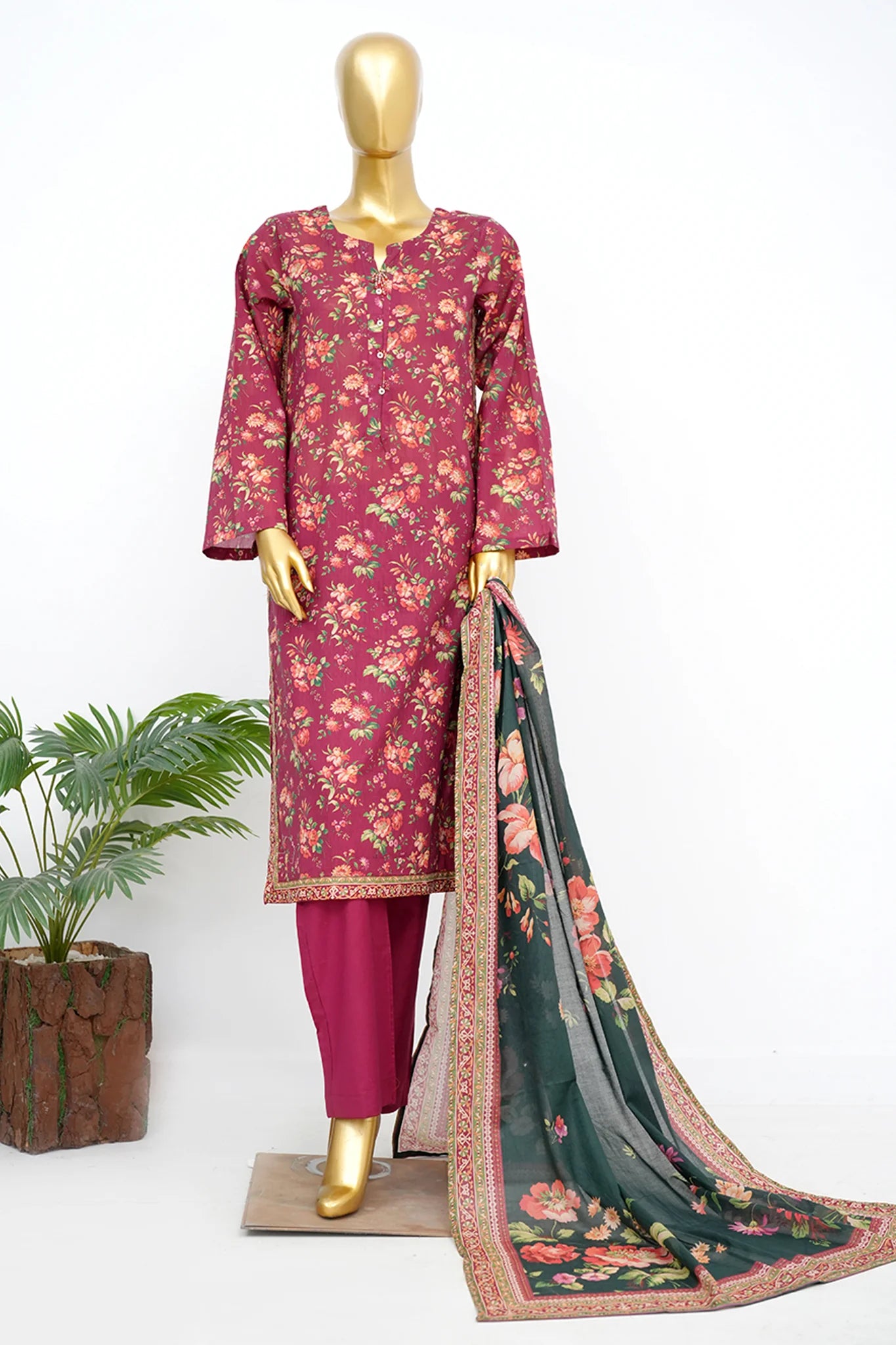 BIN SAEED | Stitched 3 Piece Printed Lawn Collection