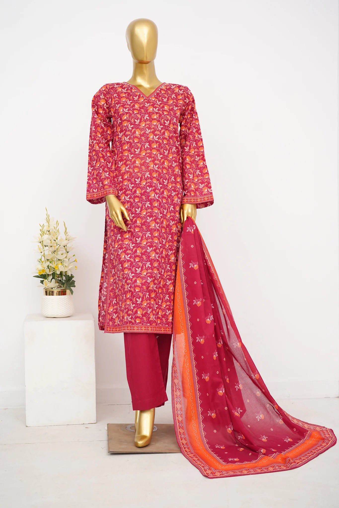 BIN SAEED | Stitched 3 Piece Printed Lawn Collection