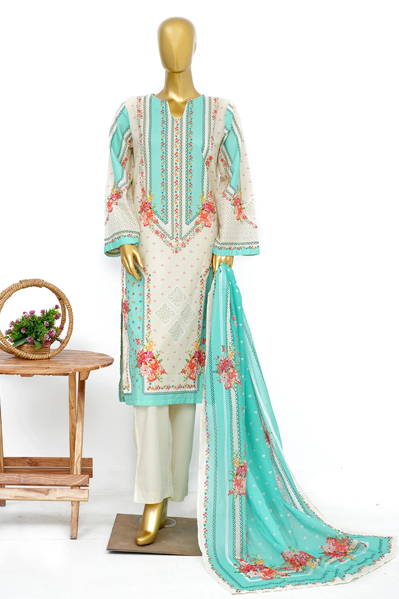 BIN SAEED | Stitched 3 Piece Printed Lawn Collection