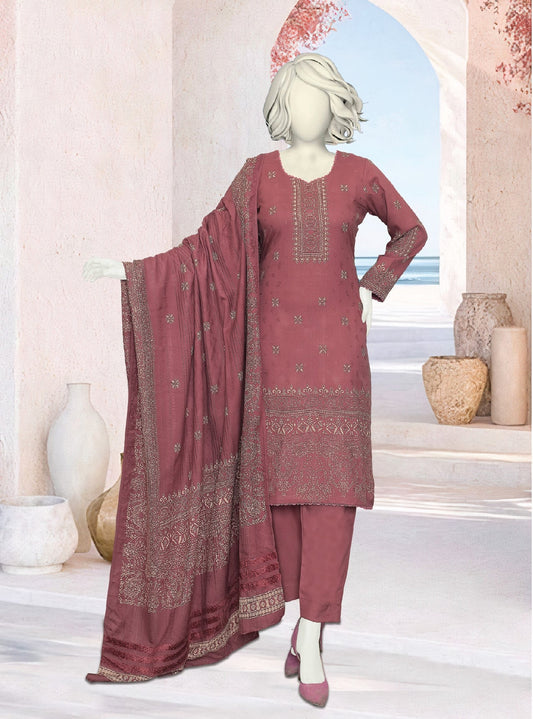 Mahnoor by ABC Fabric | Unstitch 3 Pc Printed Fabric Collection