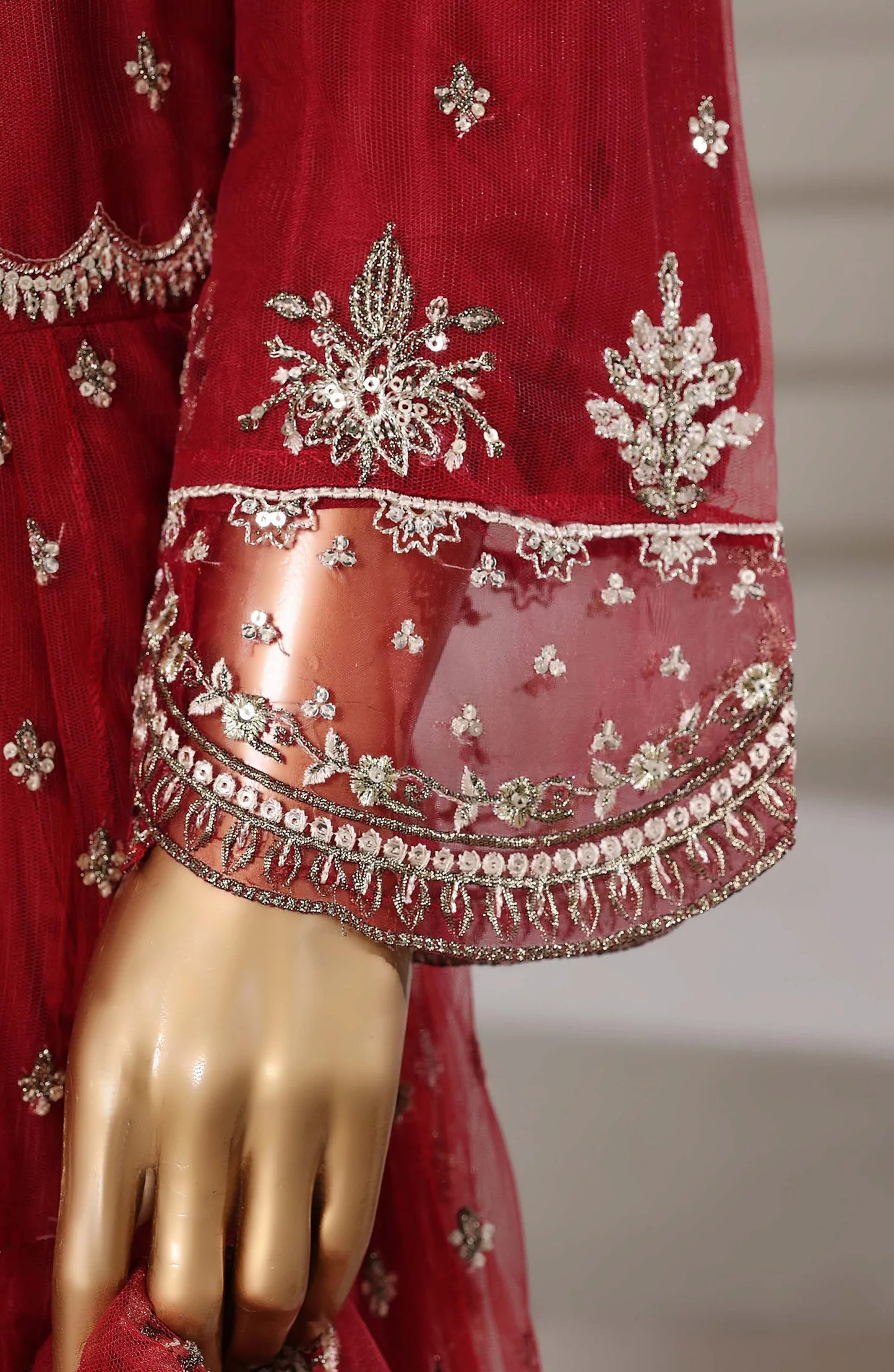 Sada Bahar | Mahpara Embroidered Net Stitched 3 Pc Collection