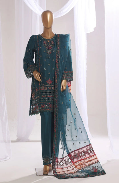 Mahpara by Sadabahar | Stitched 3 PC Embroidered Organza Collection