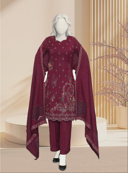 Lalazar By ABC Fabrics | Luxury Unstitched Slub Collection