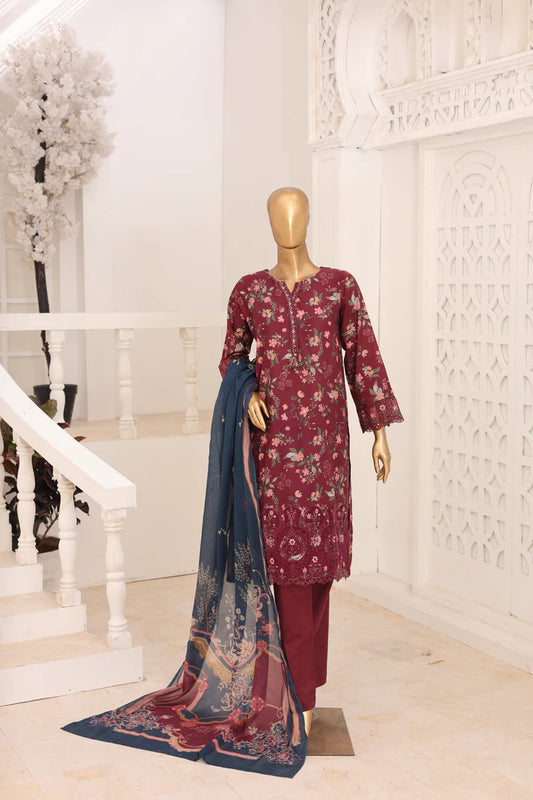 SUNTEX | Stitched 3 Piece Embroidered Lawn Mother Collection