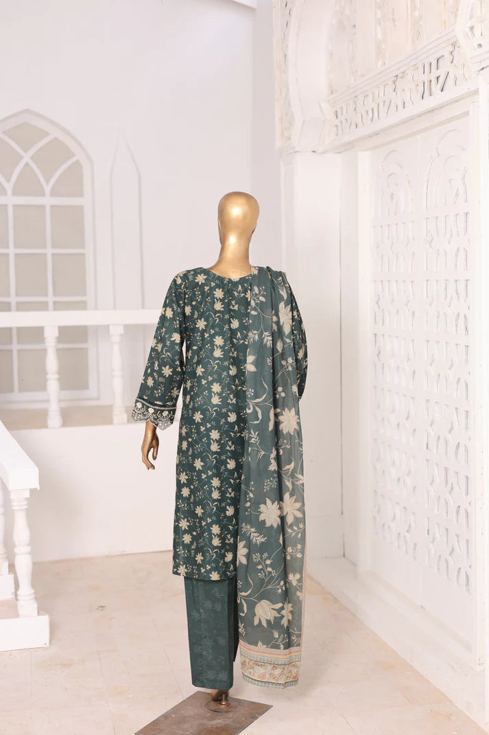 SUNTEX | Stitched 3 Piece Embroidered Lawn Mother Collection