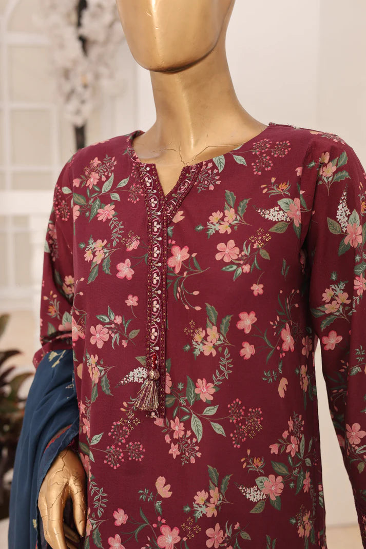 SUNTEX | Stitched 3 Piece Embroidered Lawn Mother Collection
