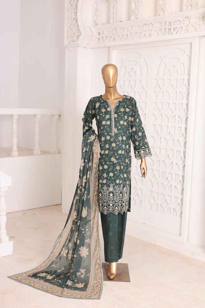SUNTEX | Stitched 3 Piece Embroidered Lawn Mother Collection