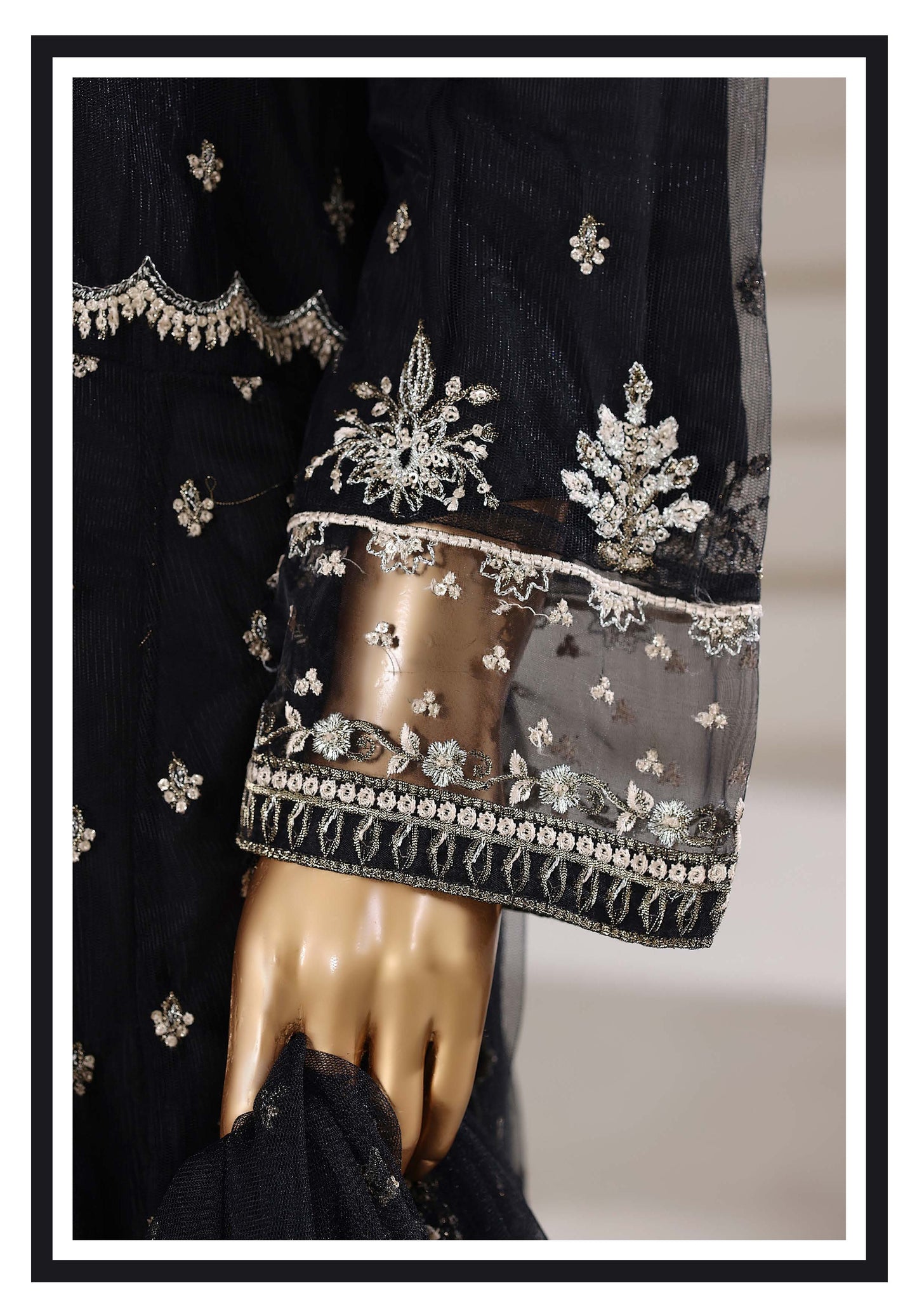 Sada Bahar | Mahpara Embroidered Net Stitched 3 Pc Collection