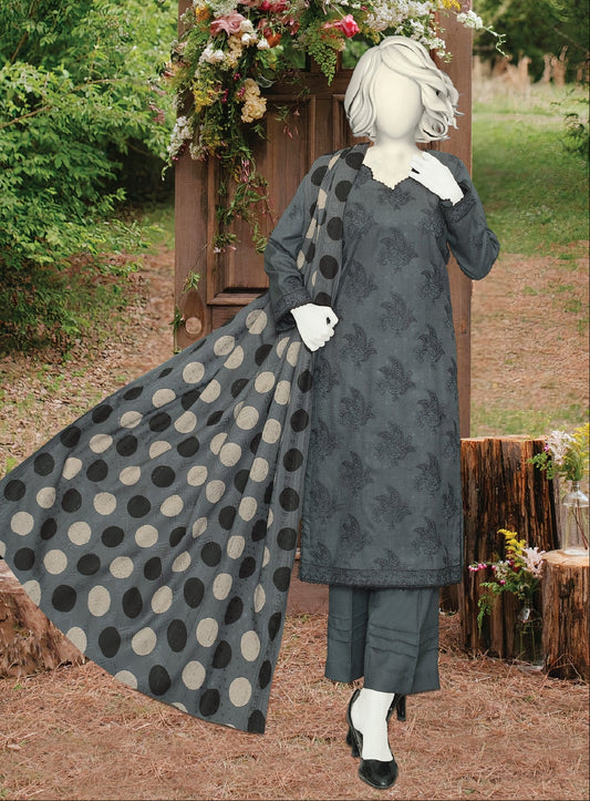 Silsilay By ABC | Unstitched 3 Pc Embroidered Winter Collection