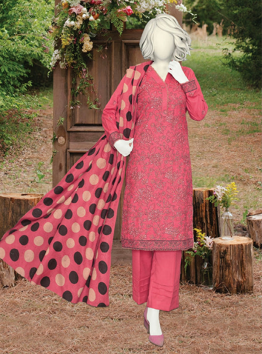 Silsilay By ABC | Unstitched 3 Pc Embroidered Winter Collection