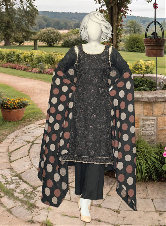 Silsilay By ABC | Unstitched 3 Pc Embroidered Winter Collection