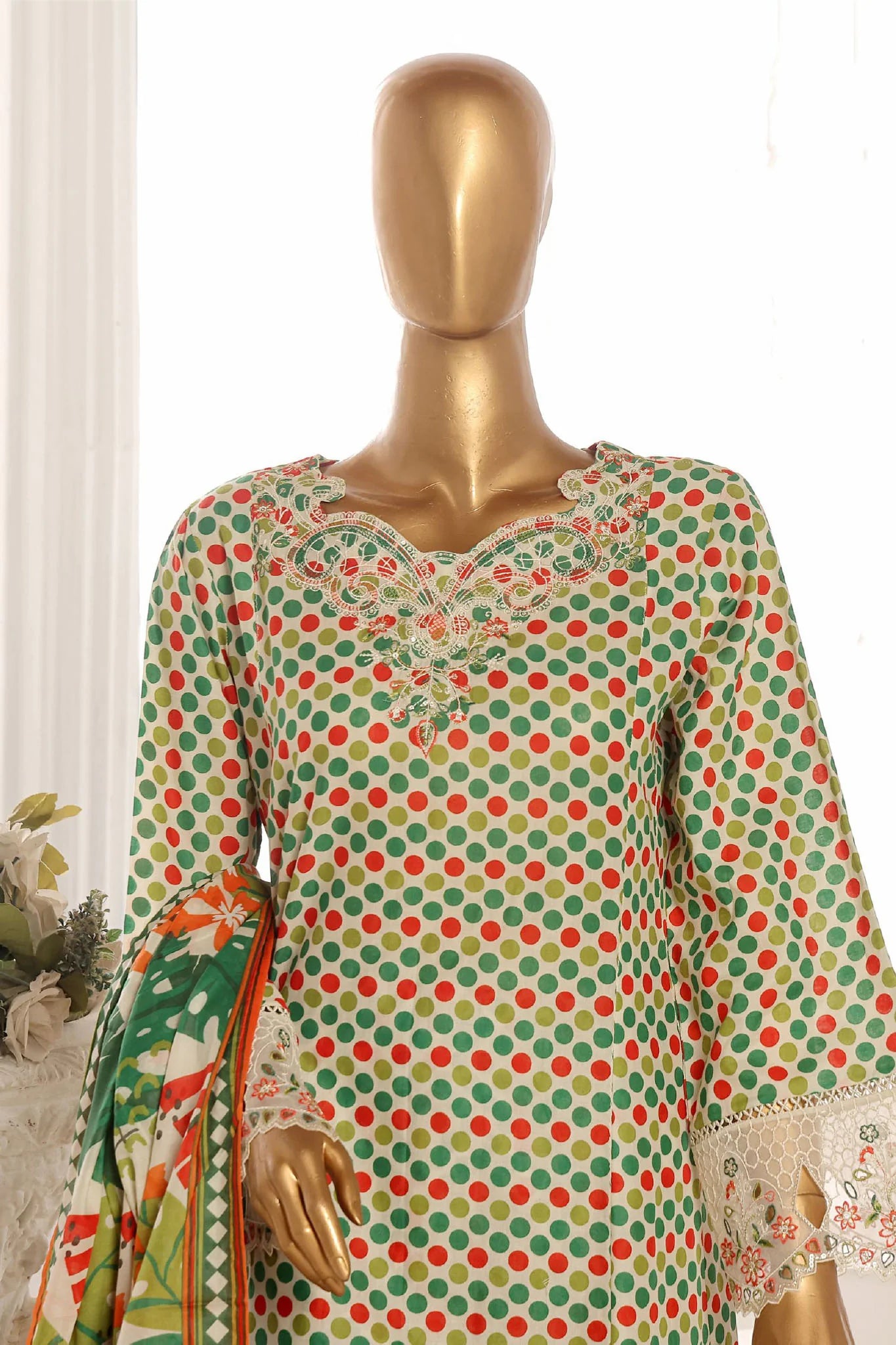 Bin Saeed | Stitch 3 PC Embroidered Lawn Frock Collection