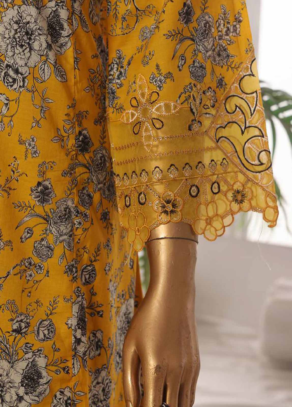 Bin Saeed | Stitch 3 PC Embroidered Lawn Frock Collection