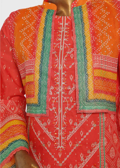 Bin Saeed | Stitch 2 Pc Embroidered Lawn with Gown Collection