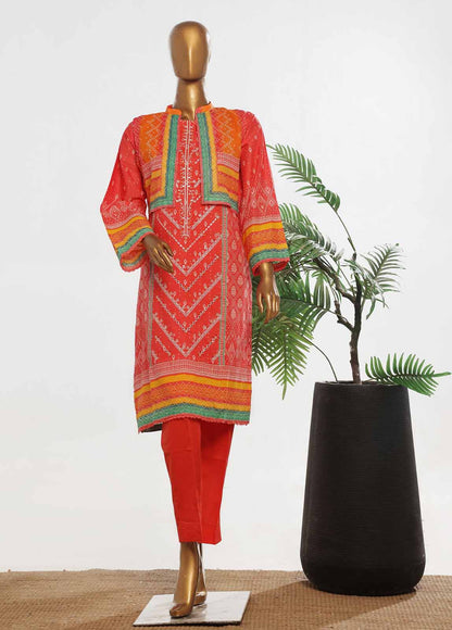 Bin Saeed | Stitch 2 Pc Embroidered Lawn with Gown Collection