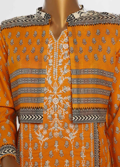 Bin Saeed | Stitch 2 Pc Embroidered Lawn with Gown Collection