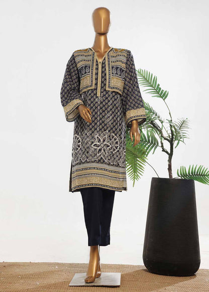 Bin Saeed | Stitch 2 Pc Embroidered Lawn with Gown Collection