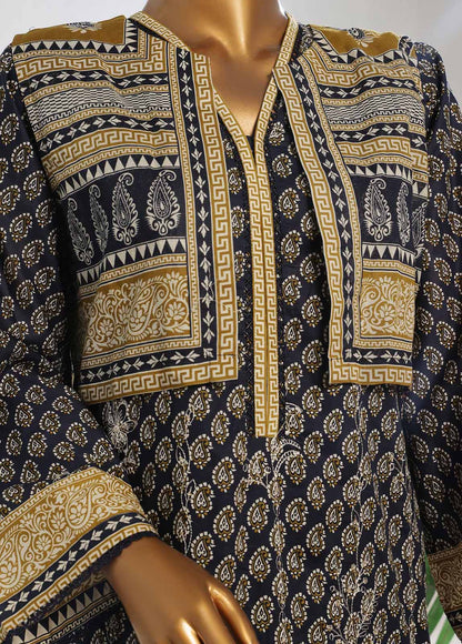 Bin Saeed | Stitch 2 Pc Embroidered Lawn with Gown Collection