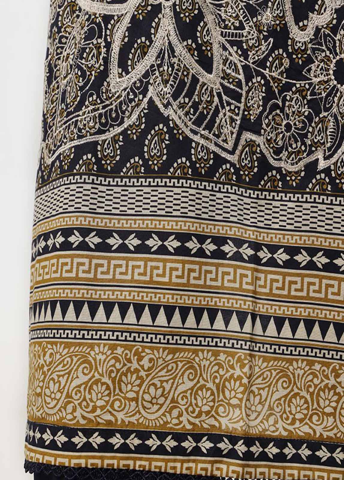Bin Saeed | Stitch 2 Pc Embroidered Lawn with Gown Collection