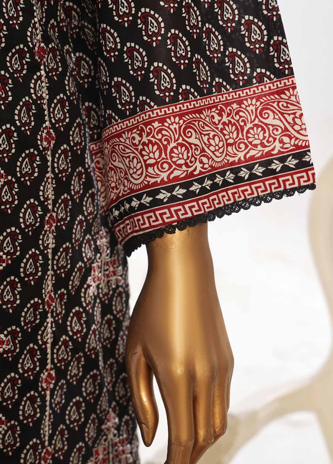Bin Saeed | Stitch 2 Pc Embroidered Lawn with Gown Collection