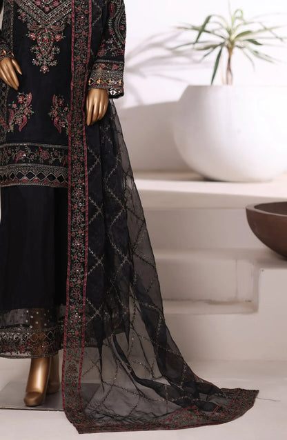 Sada Bahar | Stitch 3 Pc Luxury Embroidered Organza Collection