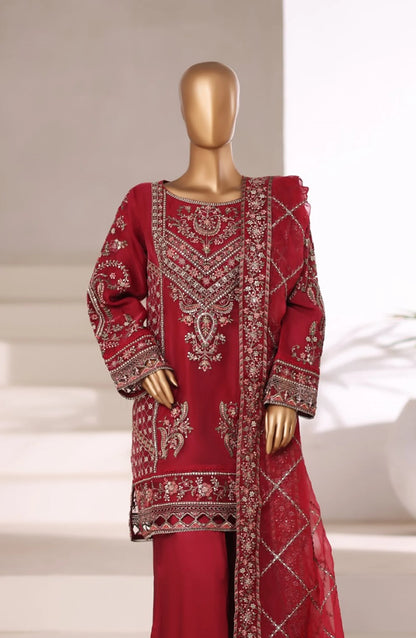Sada Bahar | Stitch 3 Pc Luxury Embroidered Organza Collection
