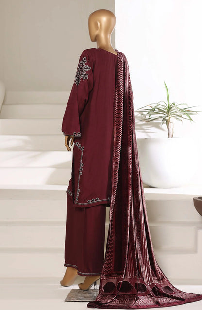 Sada Bahar | Stitch 3 Pc Luxury Embroidered Viscose with Palachi Shawl