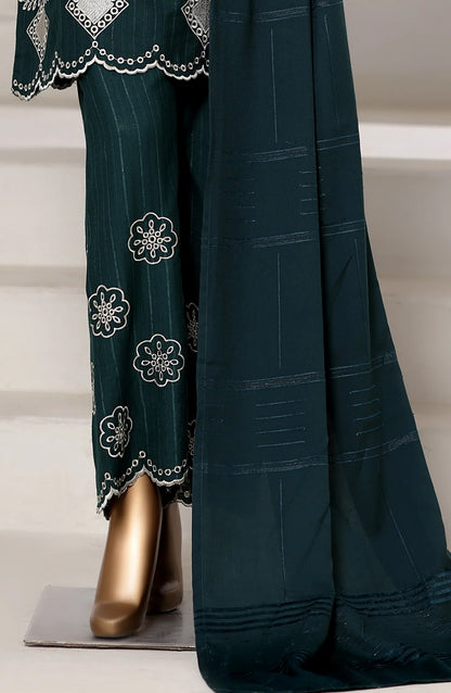 Sadabahar| Stitch 3 Pc Vybe Embroidered Dhanak Collection