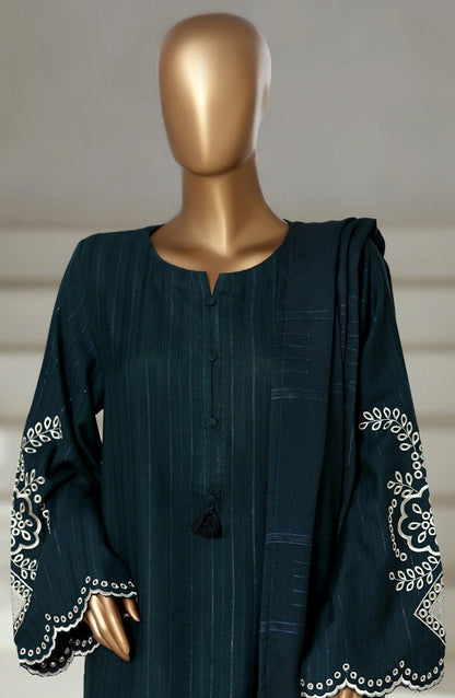 Sadabahar| Stitch 3 Pc Vybe Embroidered Dhanak Collection