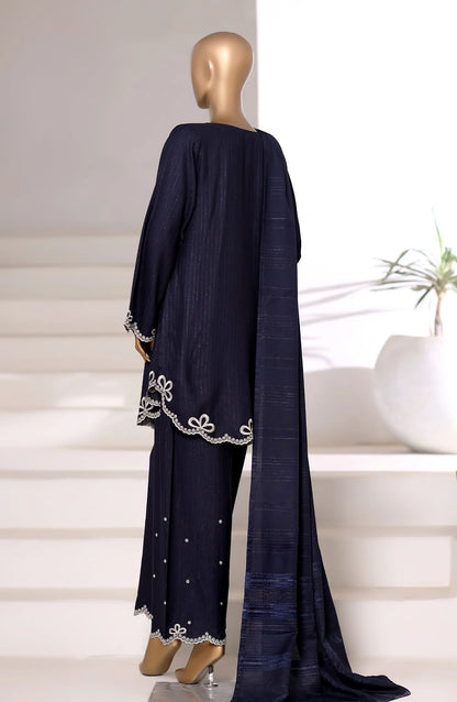 Sadabahar| Stitch 3 Pc Vybe Embroidered Dhanak Collection