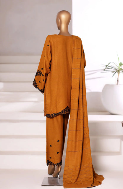 Sadabahar| Stitch 3 Pc Vybe Embroidered Dhanak Collection
