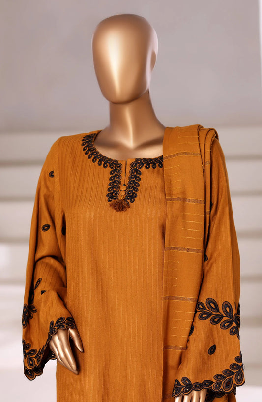 Sadabahar| Stitch 3 Pc Vybe Embroidered Dhanak Collection