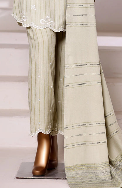 Sadabahar| Stitch 3 Pc Vybe Embroidered Dhanak Collection