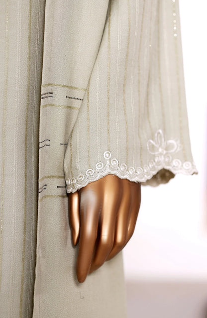 Sadabahar| Stitch 3 Pc Vybe Embroidered Dhanak Collection