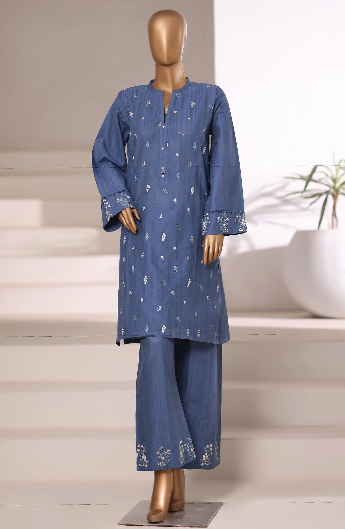 Sadabahar | Stitched 2 Pc Embroidered Jacquard Cotton Collection