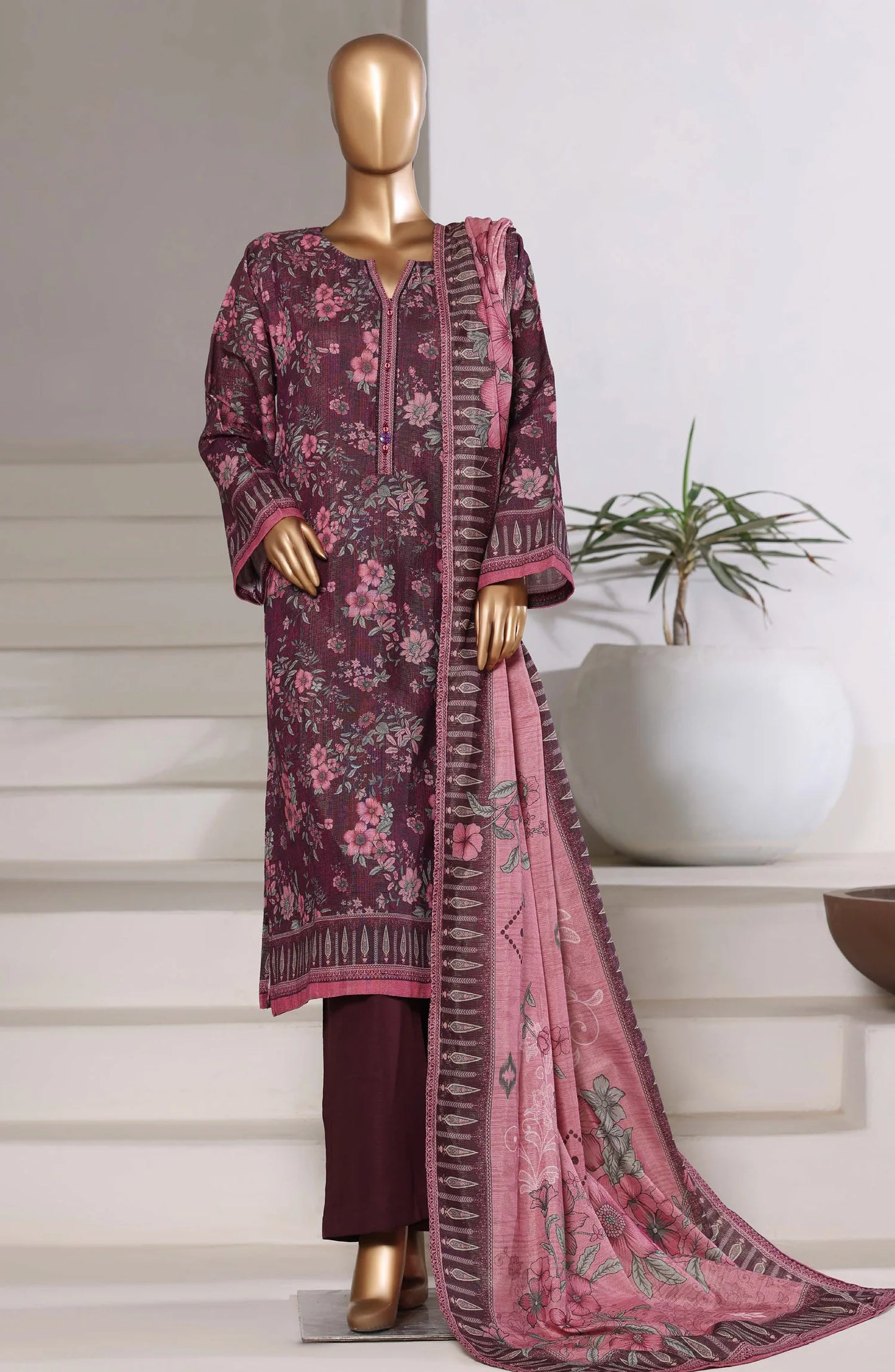 Sada Bahar | Stitched 3 PC Printed Khaddar Collection