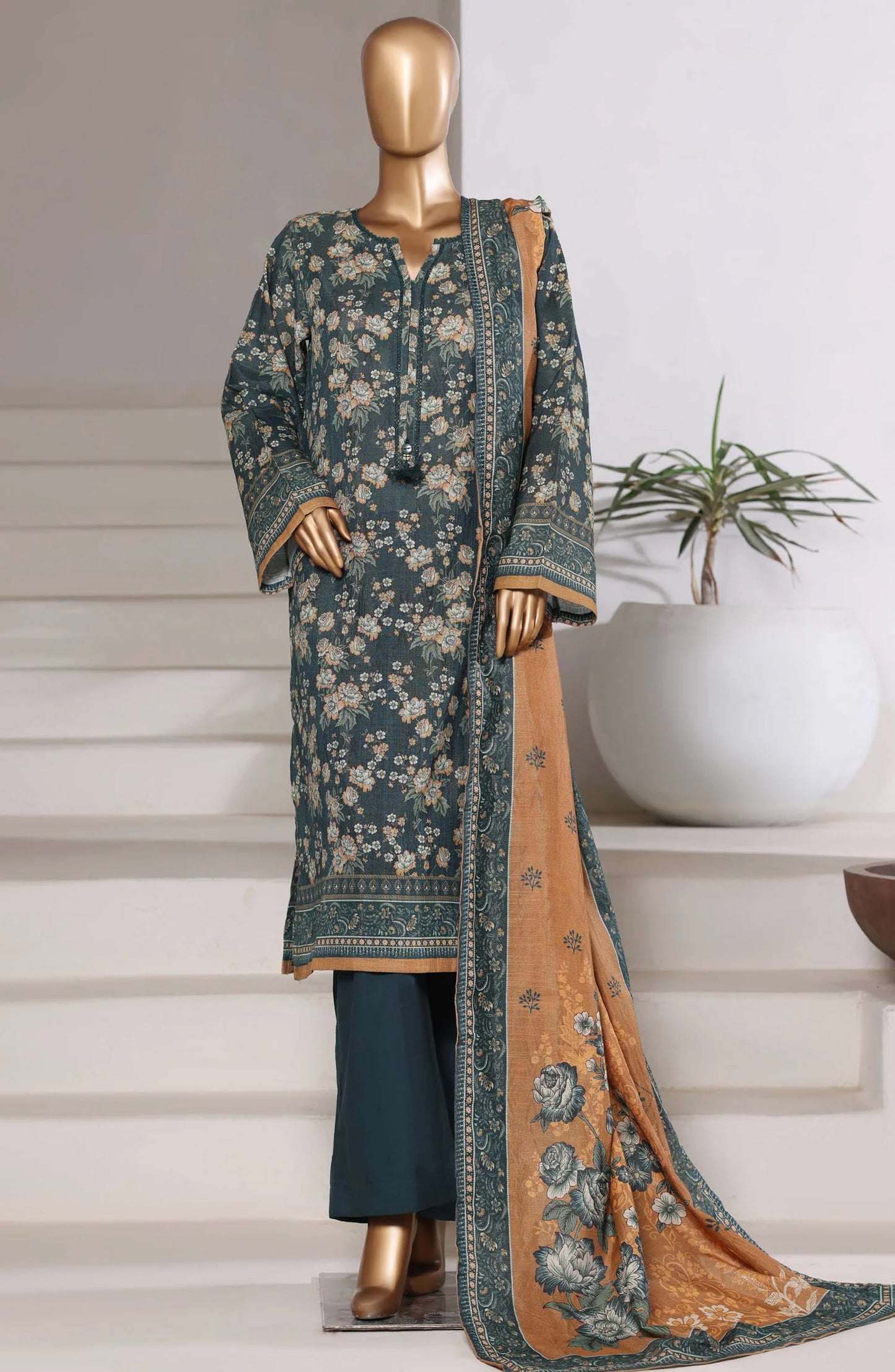 Sada Bahar | Stitched 3 PC Printed Khaddar Collection