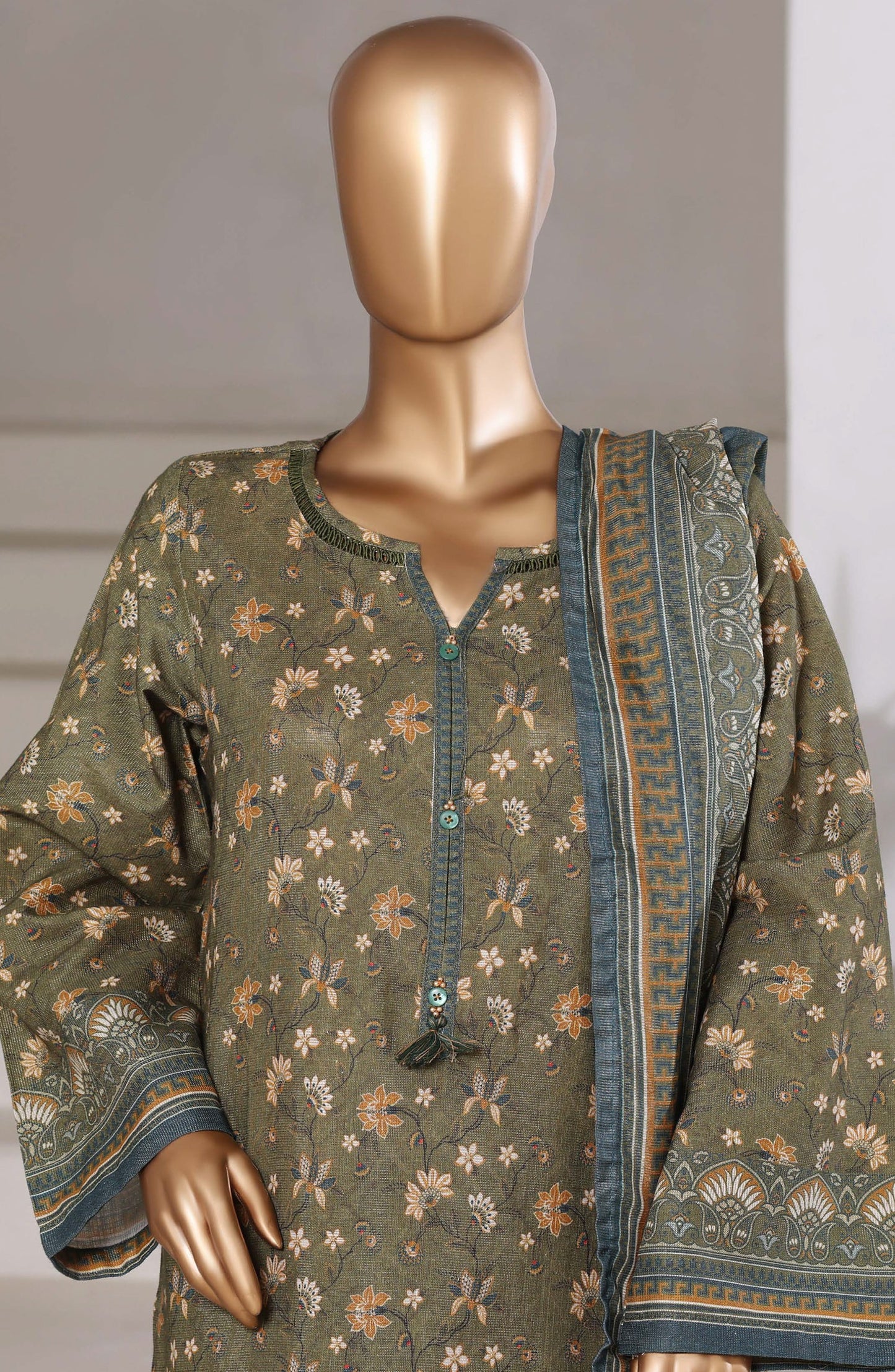 Sada Bahar | Stitched 3 PC Printed Khaddar Collection