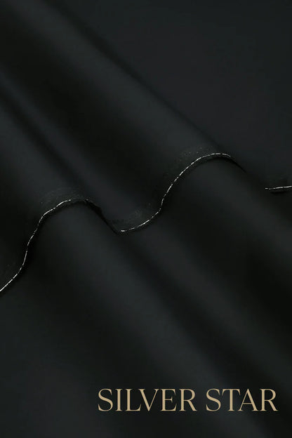 Zellbury | Men’s Unstitched Silver Star Cotton 4.5 Meter