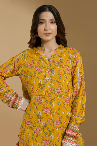 Zellbury | Unstitched 2-Piece Digital Printed Linen Collection