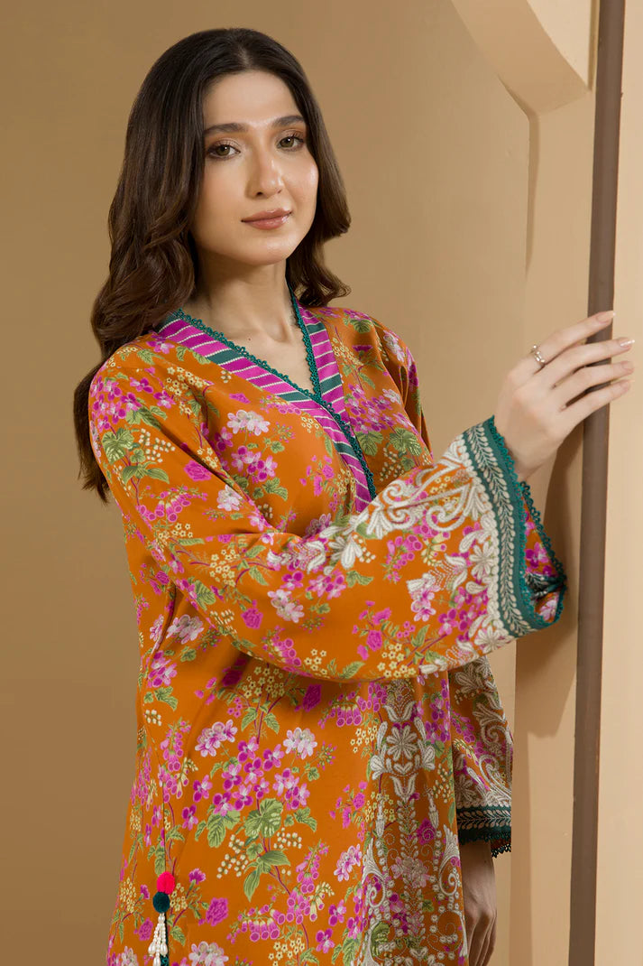 Zellbury | Unstitched 2-Piece Digital Printed Linen Collection