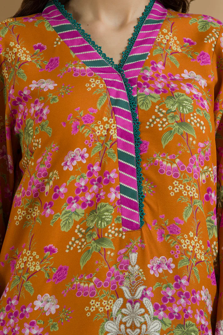 Zellbury | Unstitched 2-Piece Digital Printed Linen Collection