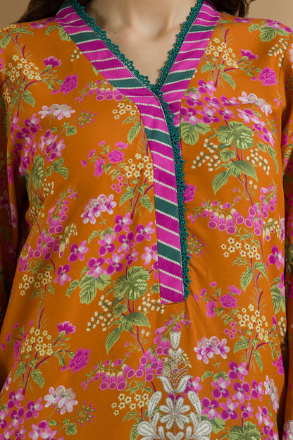 Zellbury | Unstitched 2-Piece Digital Printed Linen Collection