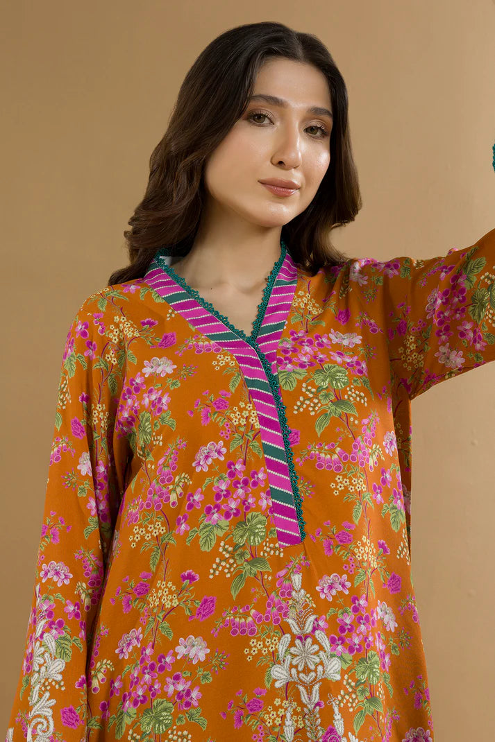 Zellbury | Unstitched 2-Piece Digital Printed Linen Collection