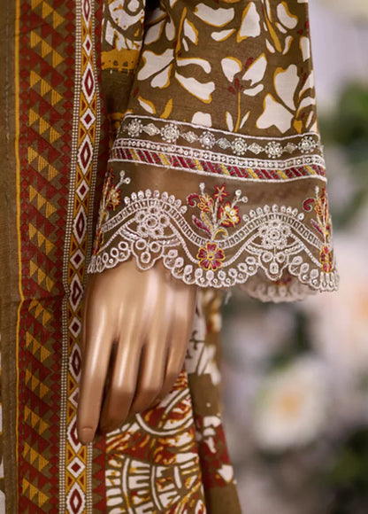 Bin Saeed | Stitched 3 Pc Embroidered Khaddar Collection