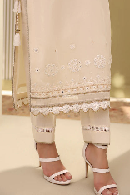 Zellbury | Unstitch 3 Pc Dyed Embroidered Chiffon Collection