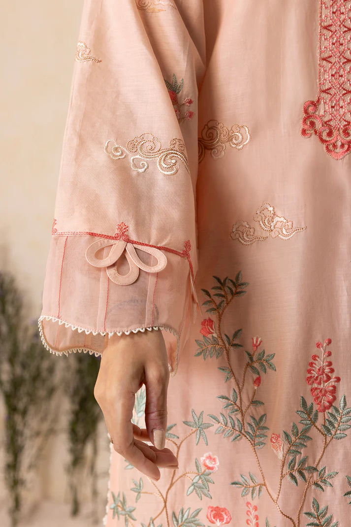 Zellbury | Unstitch 3 Pc dyed embroidered lawn